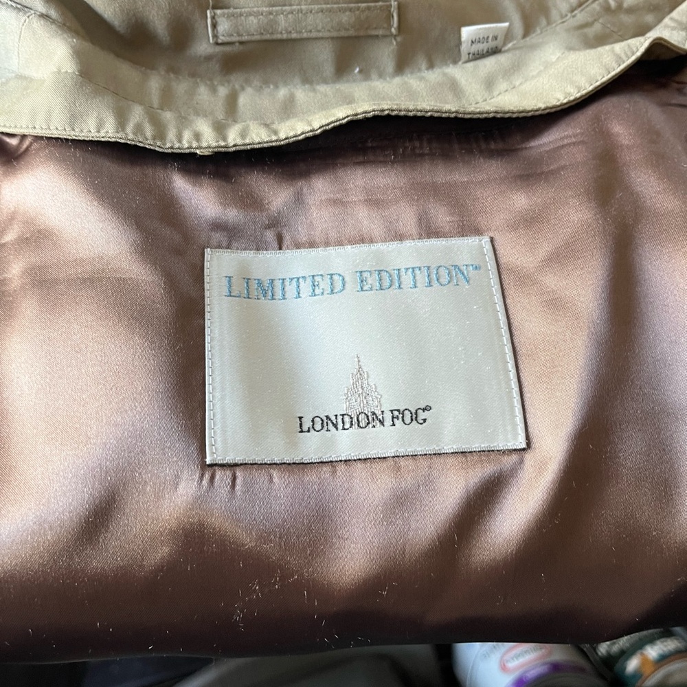 London Fog Satin Chocolate Jacket